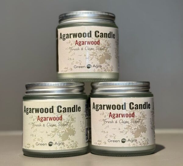 Agarwood candle